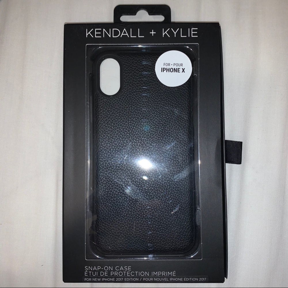 Kendall + Kylie Black iPhone X Case